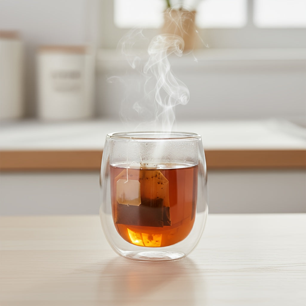 2/4/6pcs Set - High Borosilicate Double-Wall Glass Brewing Cup 3