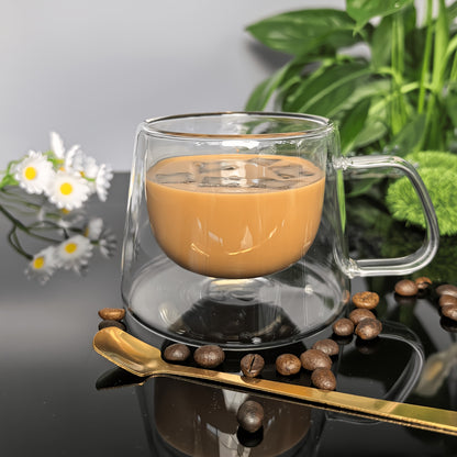 High Borosilicate Glass Coffee Cup 4