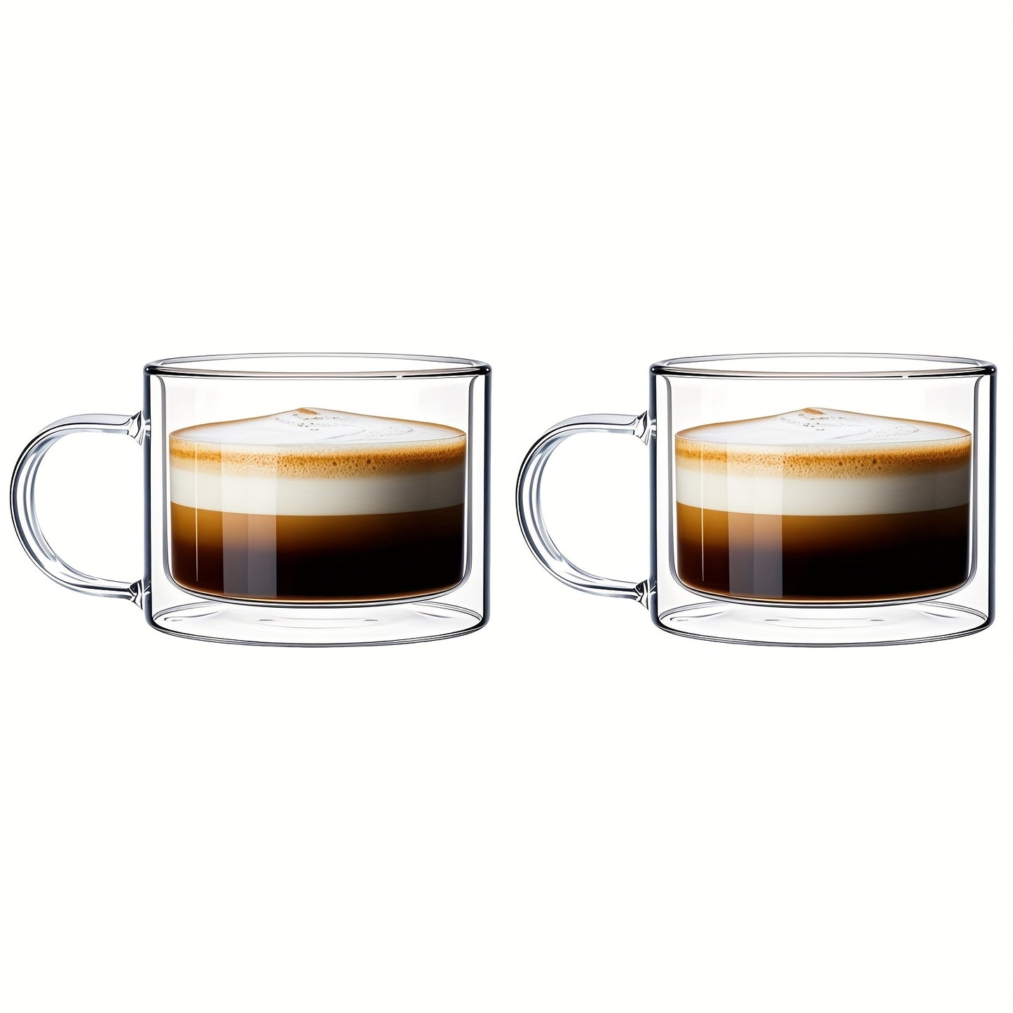 1/2/4pcs Unique Glass Cup