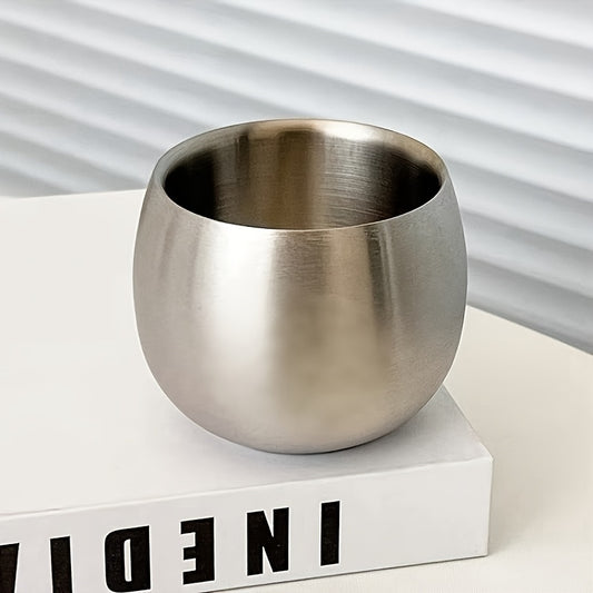 Stainless Steel Double-Wall Insulated Coffee Mug