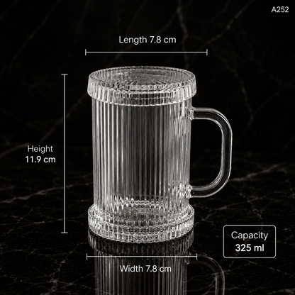 A252 elegant coffee cup dimensions 7.8 cm 7.8 cm 11.9 cm