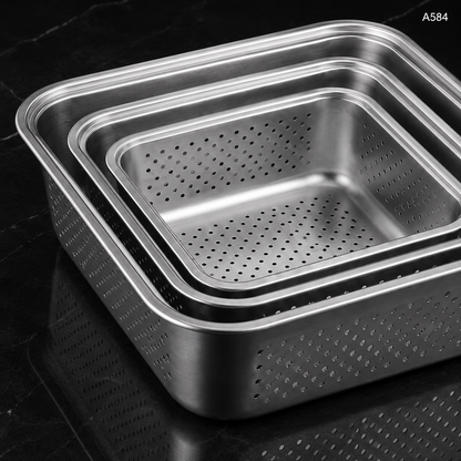A584 stainless steel perforation detail image