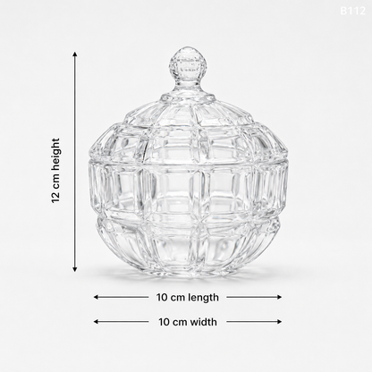 B112 dimensions 10 x 10 x 12 cm infographic