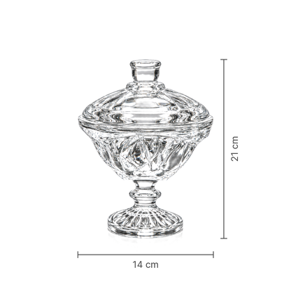 Candy bowl dimensions 14 cm x 21 cm