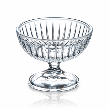 Crystal ice cream bowls set of 6