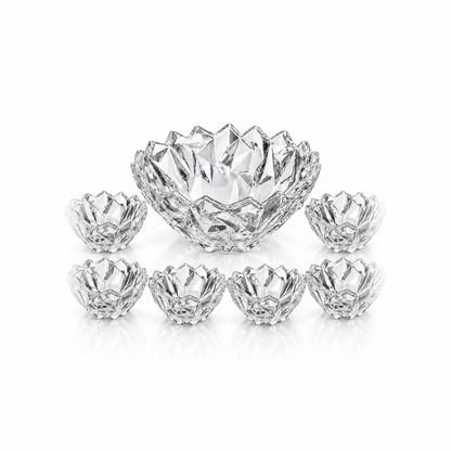 B-505 fruit bowl set of 7: one large and six small bowls
