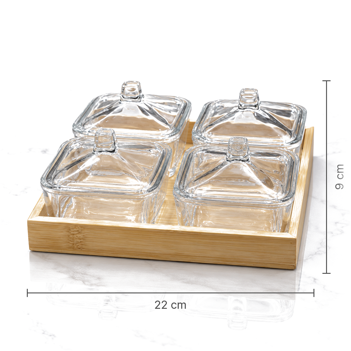 Dimensions: 22 cm wide, 9 cm high