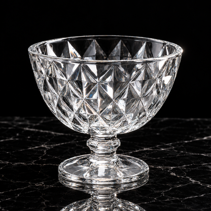 Ice Cream Bowl on black marble