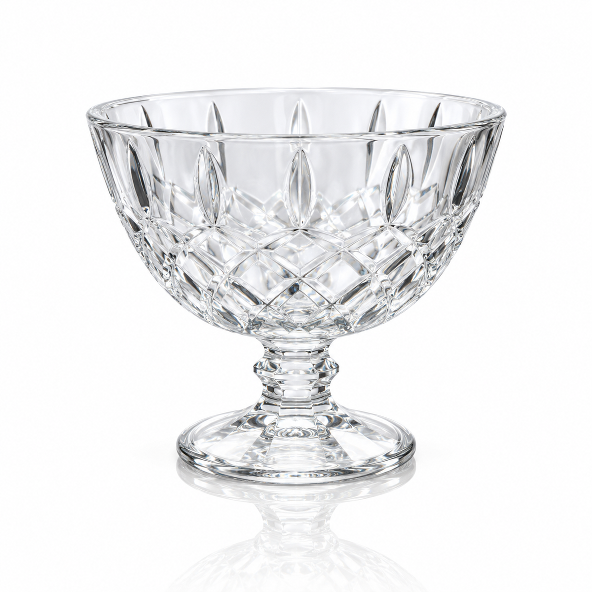 Crystal ice cream bowls set of 6