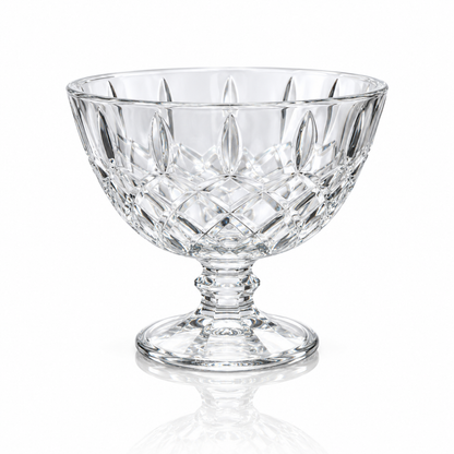 Crystal ice cream bowls set of 6