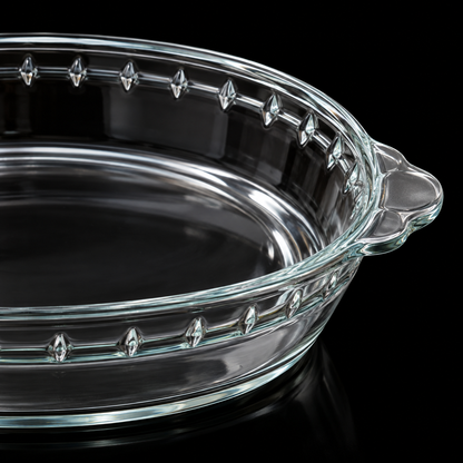 B-809 fluted rim and handle close-up
