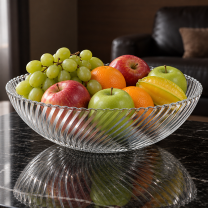 B-917 fruit bowl with fresh fruit in a living room