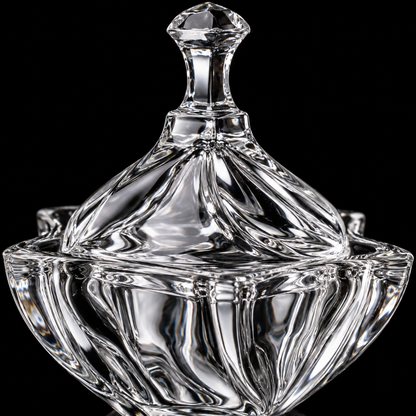 B-935/1 swirl crystal detail close-up