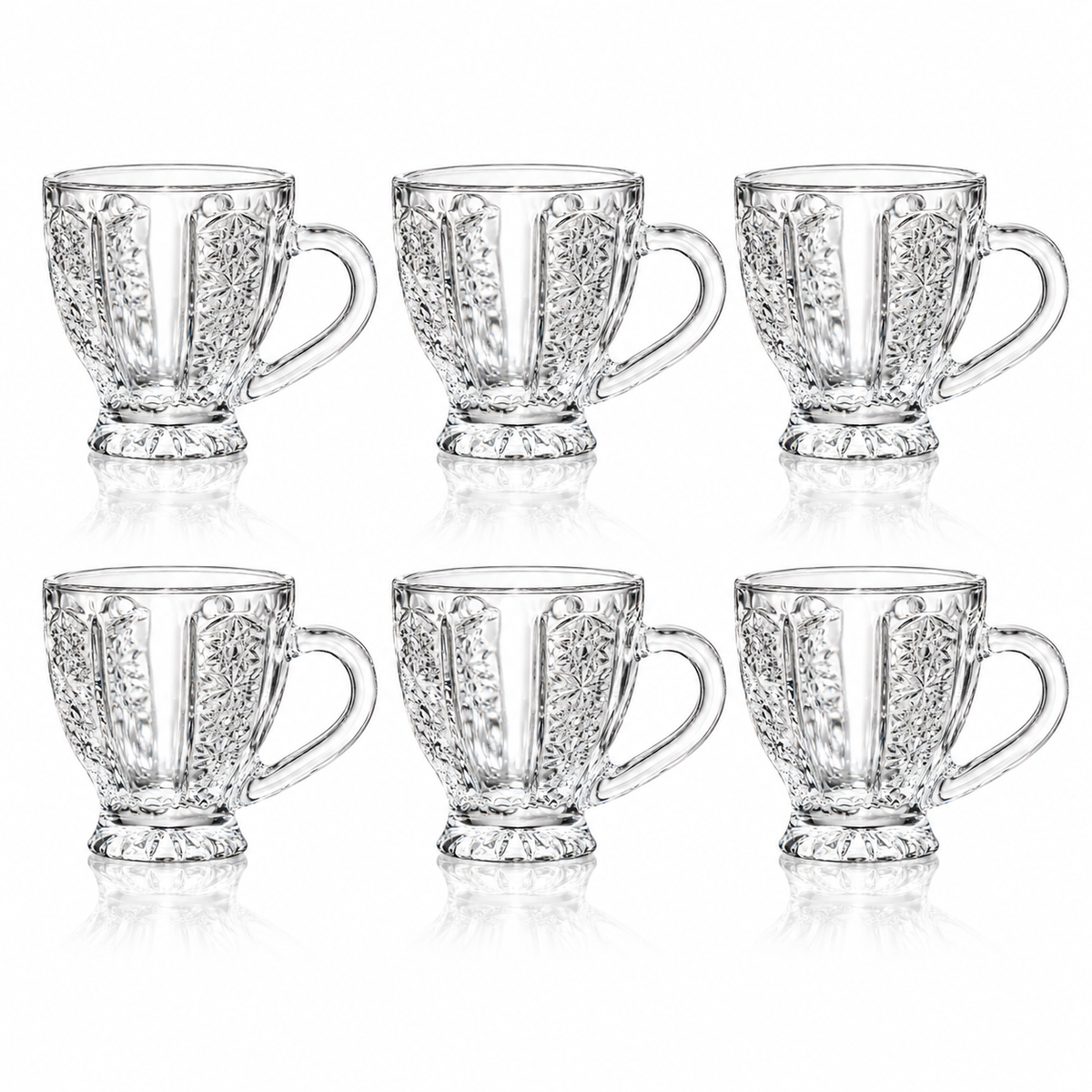 Tea Cup with Handle set