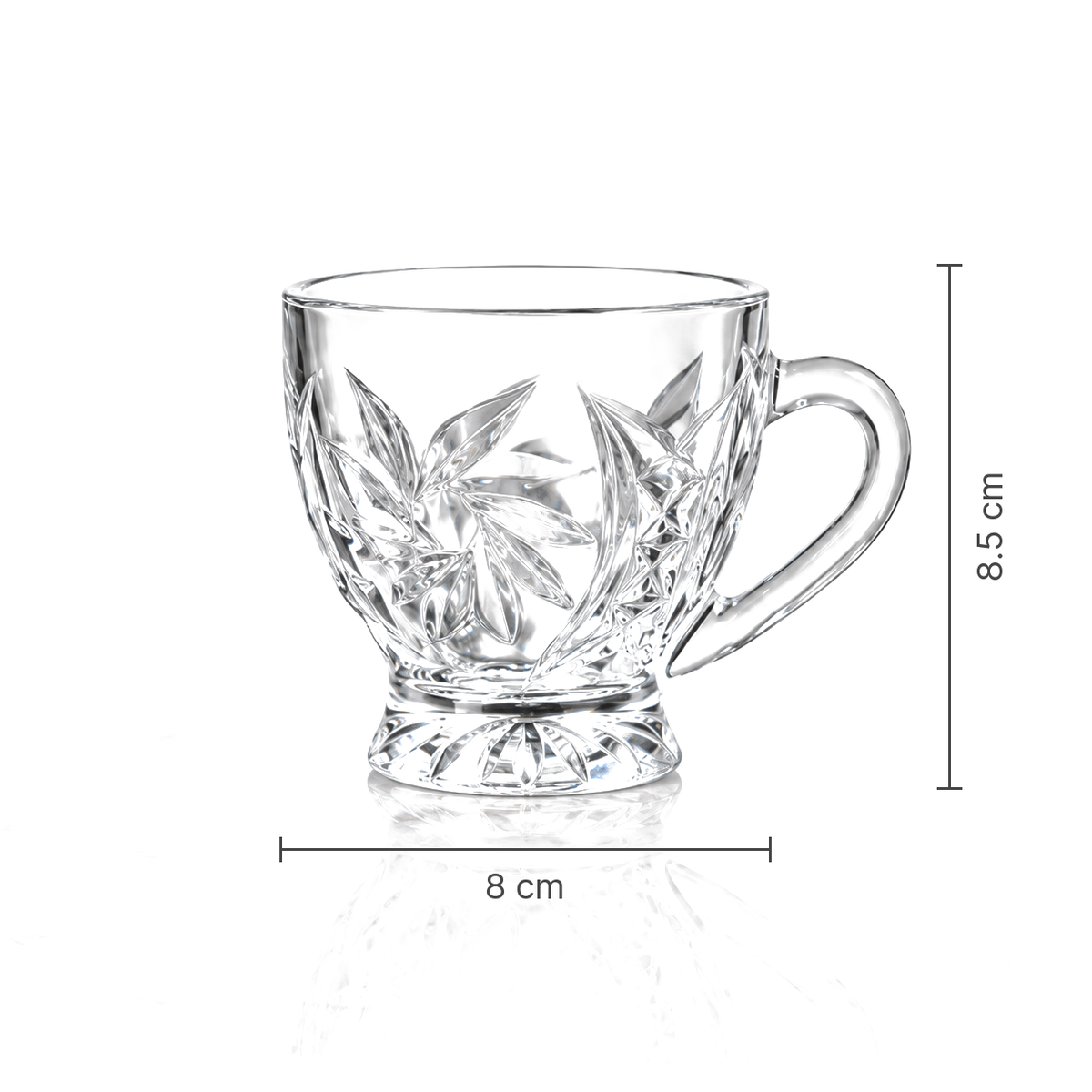 Dimensions: 8 cm wide, 8.5 cm high