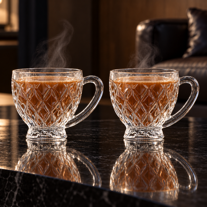 Tea Cup with Handle in a living room