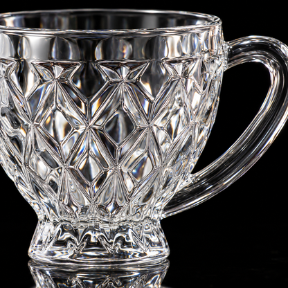 Tea Cup with Handle detail