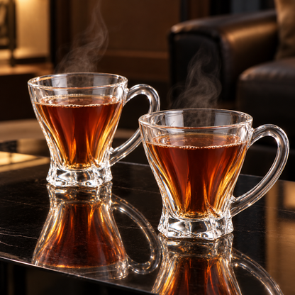 Tea Cup with Handle in a living room
