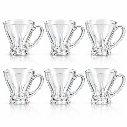 Tea Cup with Handle set