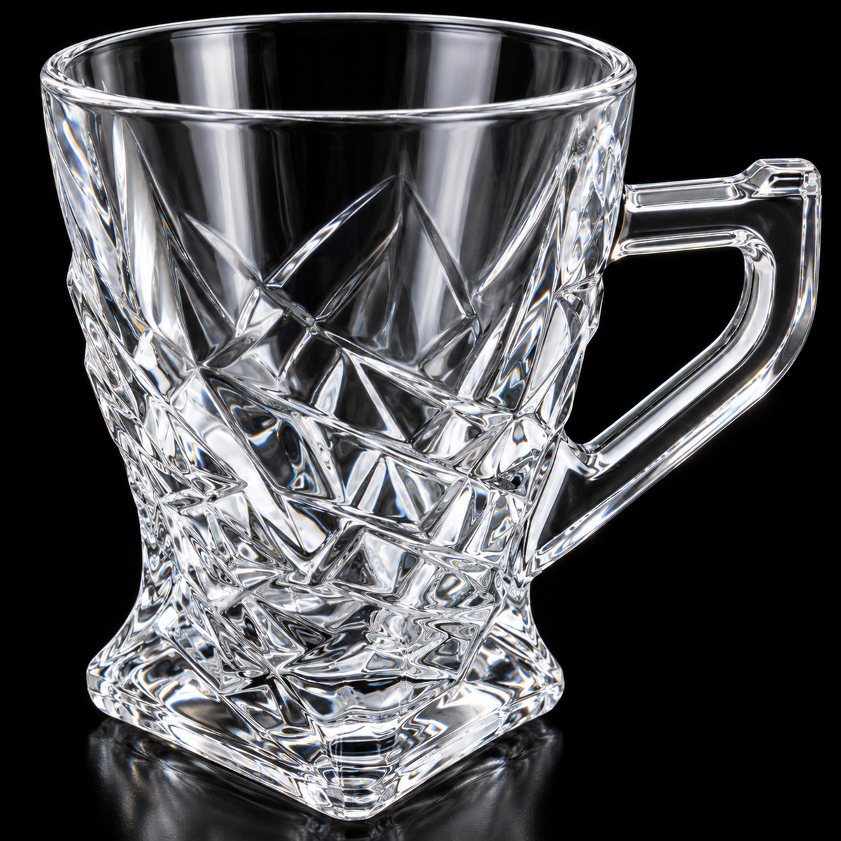 Tea Cup with Handle detail