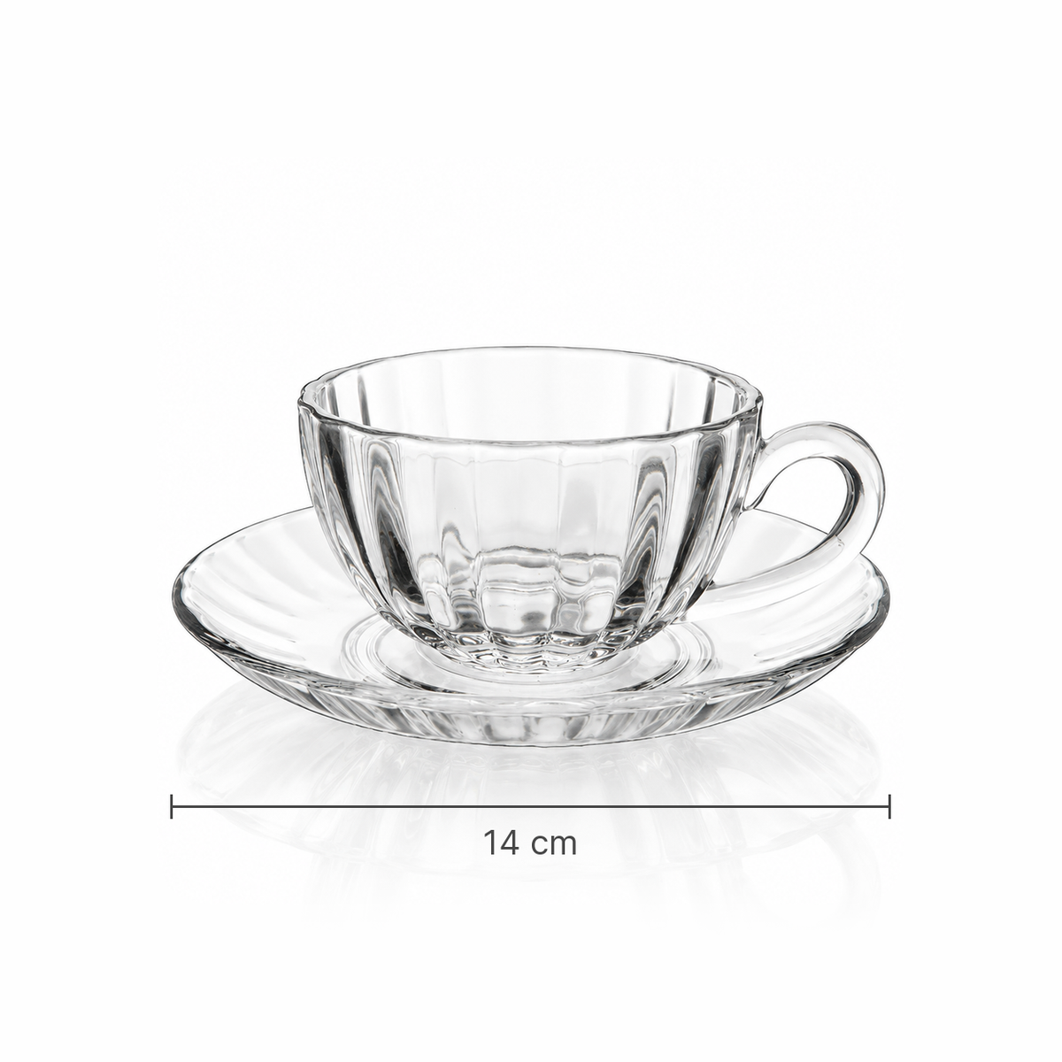 C-201 saucer width 14 cm