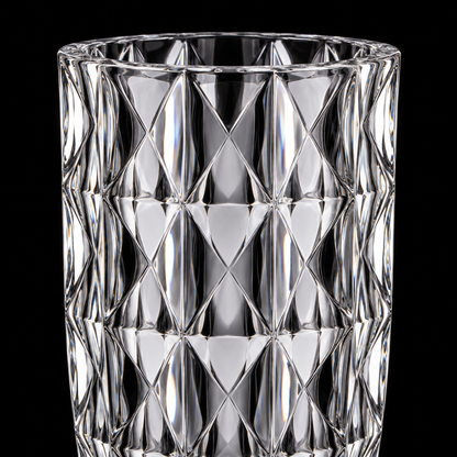 F-209 faceted crystal detail close-up