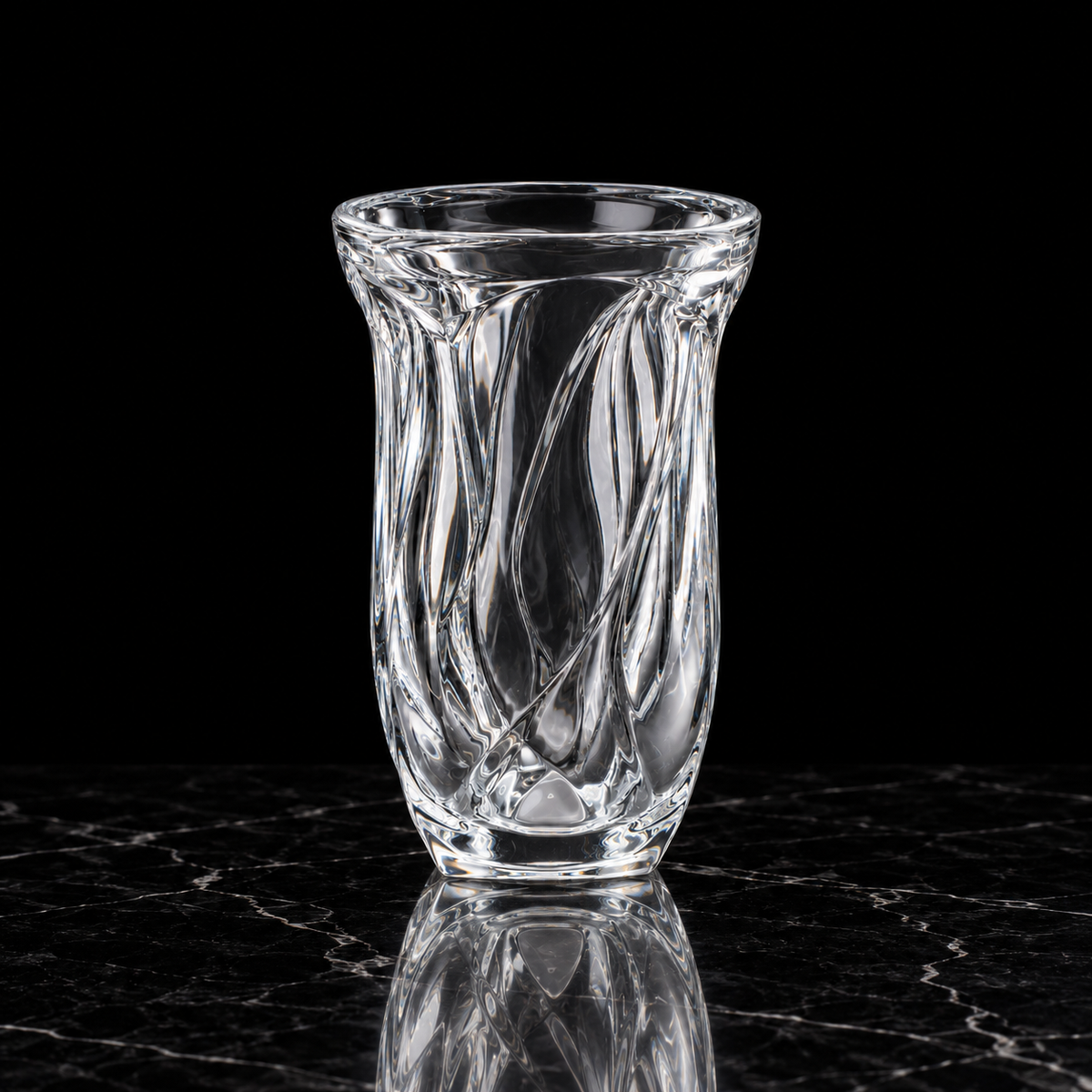 F-218 Flower Vase on black marble