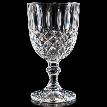 Close-up of the diamond and flute cuts
