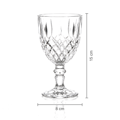 Goblet dimensions 8 cm x 15 cm