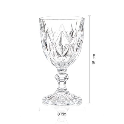 Goblet dimensions 8 cm x 15 cm