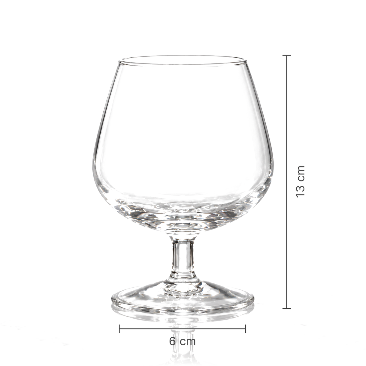 Snifter dimensions 6 cm x 13 cm