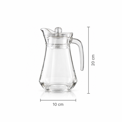 J-703 glass jug dimensions 10 x 20 cm