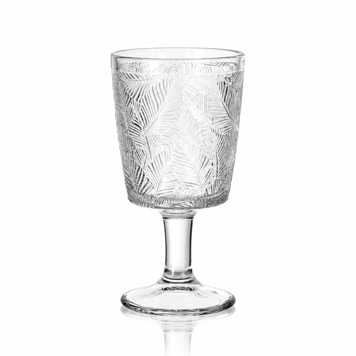Glass goblets set of 6
