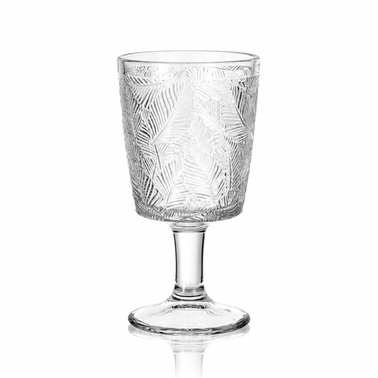 Glass goblets set of 6