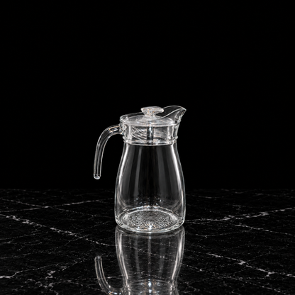 J-707 glass jug on black marble