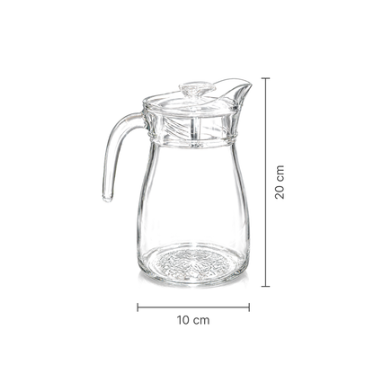 J-707 glass jug dimensions 10 x 20 cm