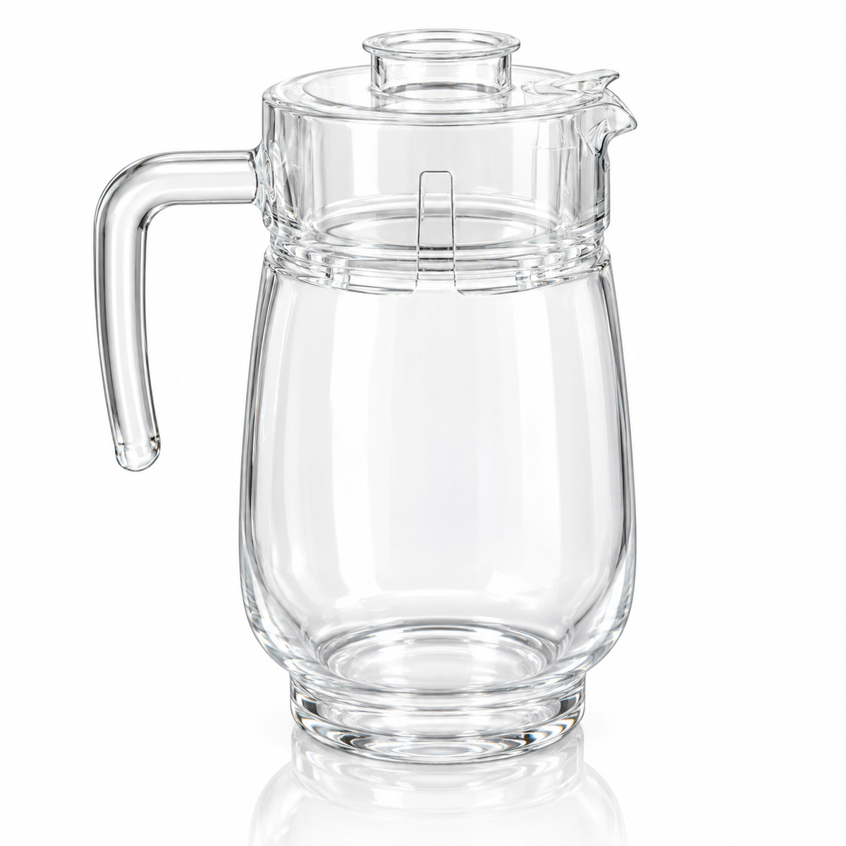 Glass Jug with Lid