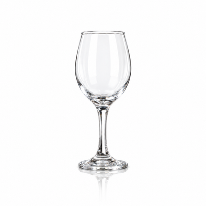 Classic clear wine glasses 310 ml, set of 6