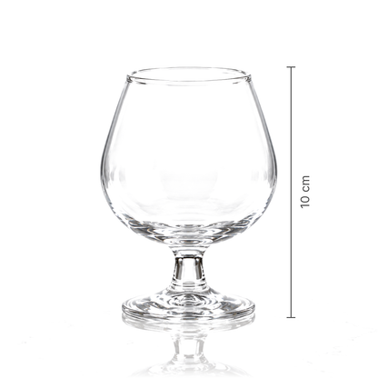 Snifter glass height 10 cm