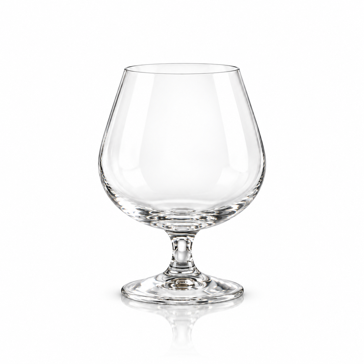 Crystal snifter glasses 250 ml, set of 6