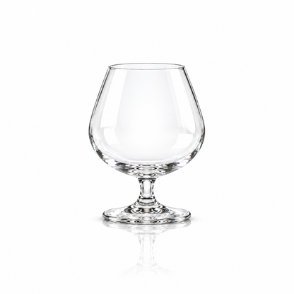 Crystal snifter glasses 360 ml, set of 6