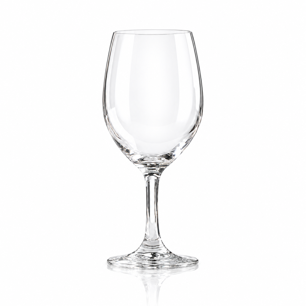Crystal wine glasses 250 ml, set of 6