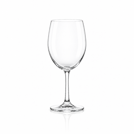 Crystal wine glasses 460 ml, set of 6