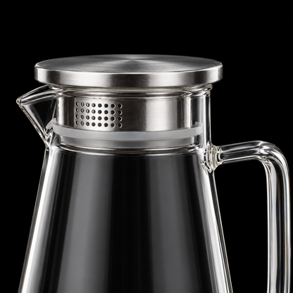 J-709 stainless steel strainer lid close-up