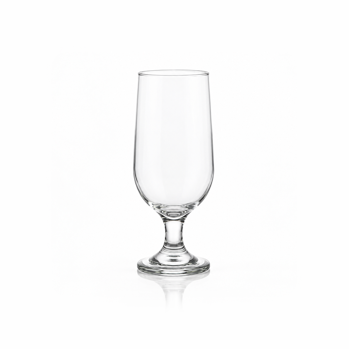 J-709 stemmed glass on white
