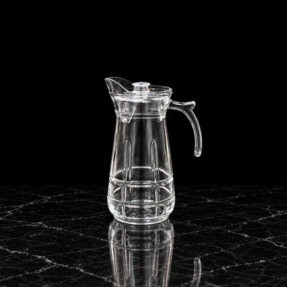J-715 glass jug on black marble