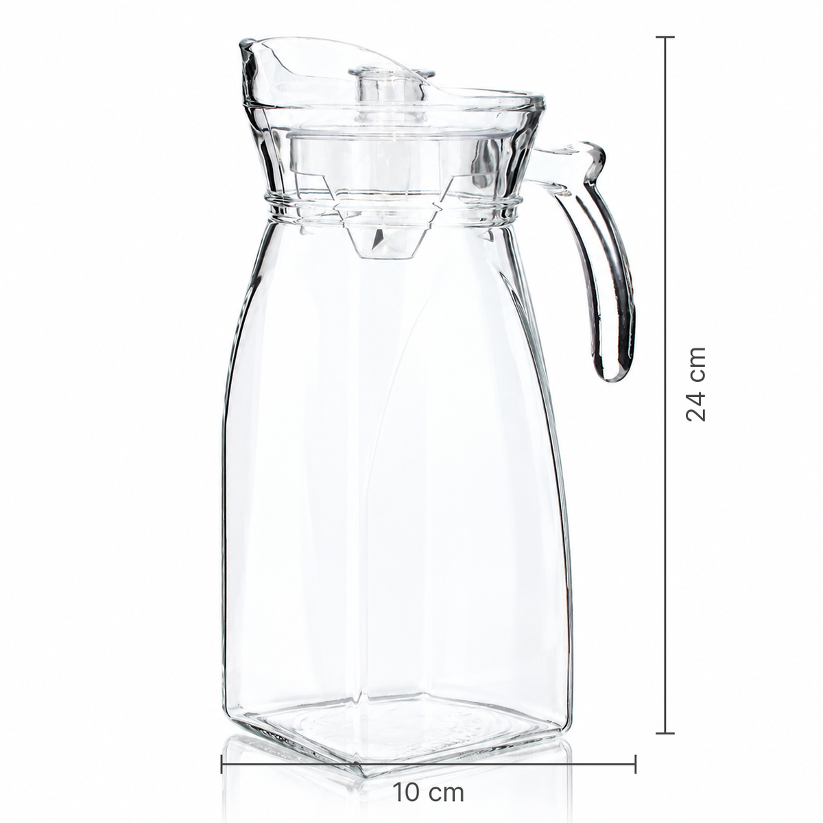 Glass Jug With Lid second view