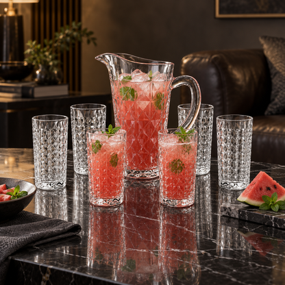 J-803 jug set with watermelon juice