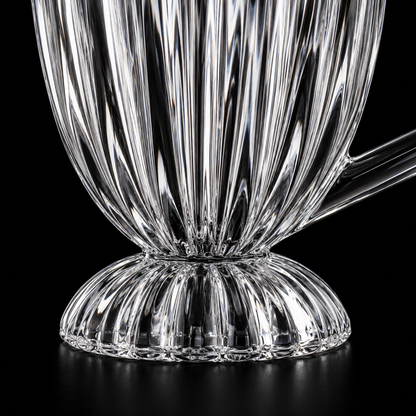 J-810 ribbed pedestal foot close-up