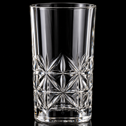Tumbler star cut close-up